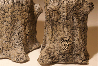 poopscape Papier-mache Faux Bois